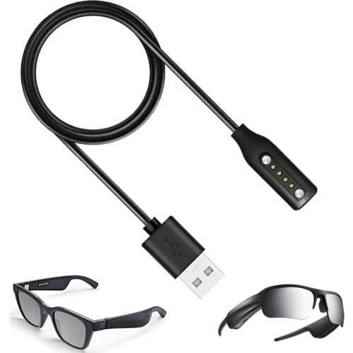 Smart Glasses Charger Adapter Charging Cable Cord Wire for Bose Frames Alto S M L Rondo Soprano Tenor Magnetic Portable Adapter
