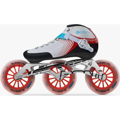 BONT Kids Dart 2PT 165mm size 33 to 35 skate boot speed skate boot carbon skate boot Professional skate boot Kids skate