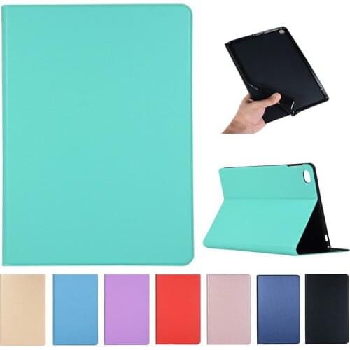 Case For Huawei MediaPad M5 pro 10.8 Slim Flip PU Leather Funda Soft Back Cover For Huawei M5 10.8 inch CMR-AL09 Tablet Case+PEN