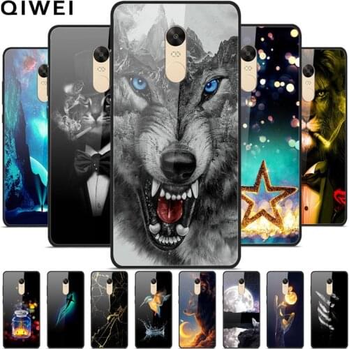 For Xiaomi Redmi Note 4X Case Silicon Bumper Funda Tempered Glass Hard Cover For Xiomi Red mi Note 4 Global Version Phone Cases