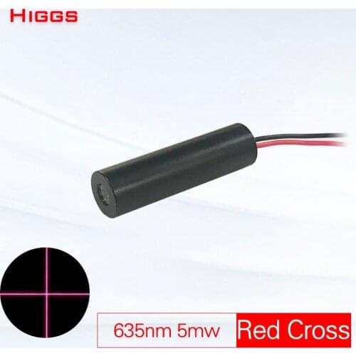 Long life red lamp 635nm 5mw red cross laser module laser marking Multi-angle selection Tailor locator Repair Positioning light