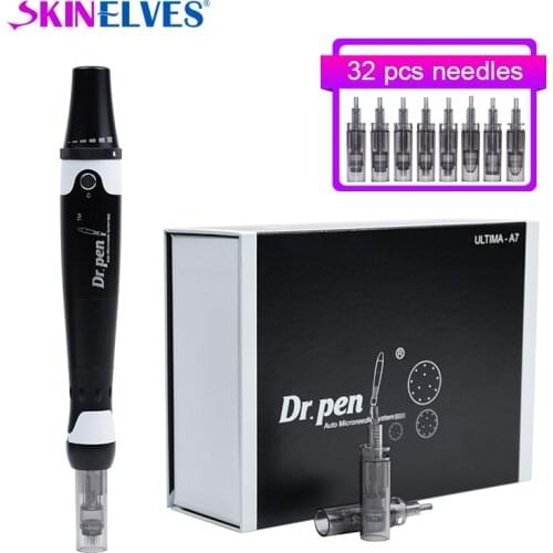 Electric Dr.Pen Ultima A7 Professional Auto Microneedle Pen Derma Pen Microneedle Therapy System Beauty Machine Rolling Tool