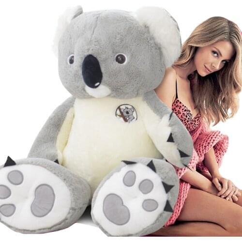 70/95cm Big Giant Australia Koala Plush Toy Soft Stuffed Koala Bear Doll Kids Toys For Girls Birthday Gift Children Juguetes