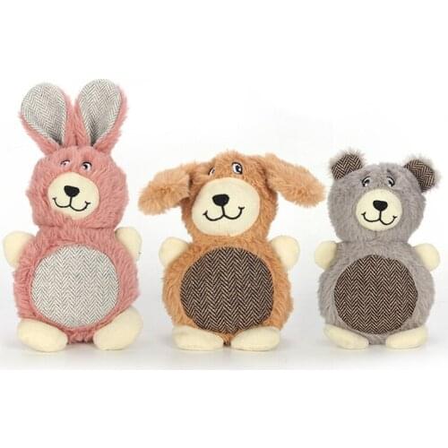 Hot Sale in Japan Animals Shape Squeaker Pet Toys for Small Dogs Bite Resistant Puppy Dog Chew Toy Chihuahua Terrier Accessories