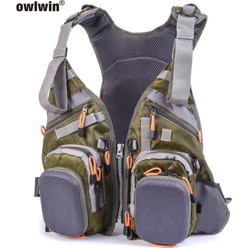 Multifunctional Fishing Vest life jacket Backpack Outdoor Bag Water Reservoir Bag Multi-purpose Backpack + Life Jacket + Vest