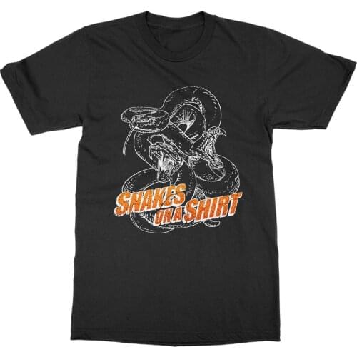 New 2019 Hot Summer Casual Printing Snakes on A Shirt Serpent Reptile Animal Pet Zoo Samuel L. Jackson Movie Tee Shirt