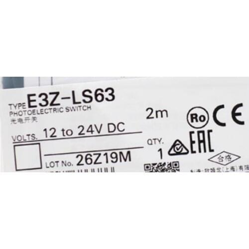 Omron original authentic photoelectric switch sensor E3Z-LS63 E3Z-LS83 E3Z-L61 E3Z-LL61 E3Z-L81