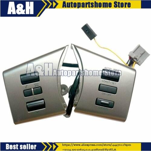 Original New 48430-ZL91C 48430-2Z511 Steering Wheel Controls Volume Cruise Switch Buttons For Nissan Frontier Xterra Pathfinder