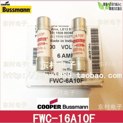 [SA]United States BUSSMANN fuse FWP-16A10F fuse 16A 600V 10 & times; 38mm--20PCS/LOT