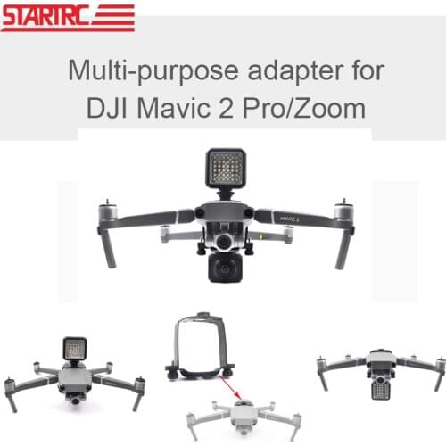 STARTRC DJI Mavic 2 pro Camera Mount 360-degree Panoramic Cameras Connector Mount For GoPro Hero 5/6/7/8 Black For OSMO Action