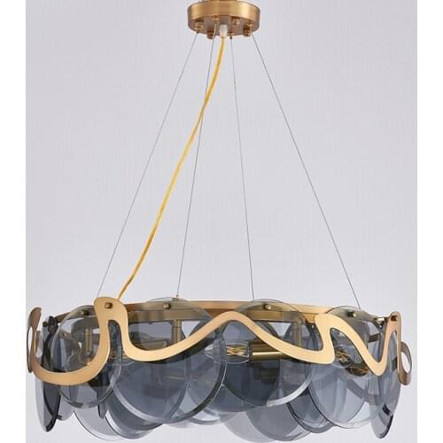 Nordic led glass ball luminaire suspendu kitchen fixtures living room pendant light dining room light bedroom hanging lamp