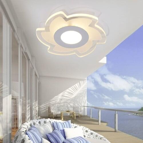 The balcony aisle corridor entrance foyer home lighting modern minimalist bathroom aisle lamp ultra-thin ceiling lamps