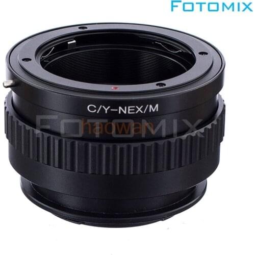 CY-nex Macro Focusing Helicoid Adapter ring for Contax Yashica CY Lens to sony E mount NEXC3/5N/6/7 A7 A7r A7r4 A7s A6000 camera