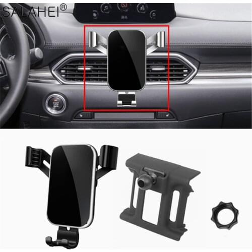 High Quality Adjustable Car Phone Holder For Mazda CX-5 2017 2018 Air Vent Mount Cell Phone Holder For Mazda CX5 2017 2018 2019