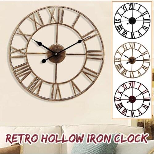 IRON WALL CLOCK