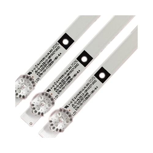 3pcs/lot 6led for TL-32K5 led backlight for JS-D-WB32H8-061CC 57.03.32H8003 E469119 H3260A 575mm