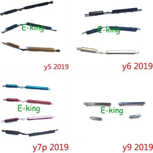 For Huawei Y5 Y6 Y9 Y7P 2019 Phone Housing Side Key Power Volume Button