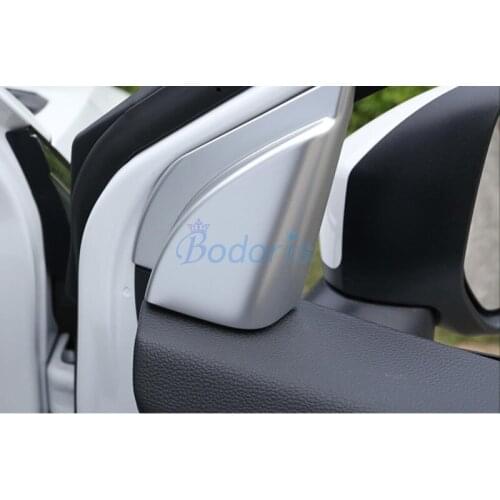 Front Side Window Triangle Holder A Pillar Cover Chrome Car Styling For Mitsubishi Eclipse Cross 2018 2019 2020 Accessories