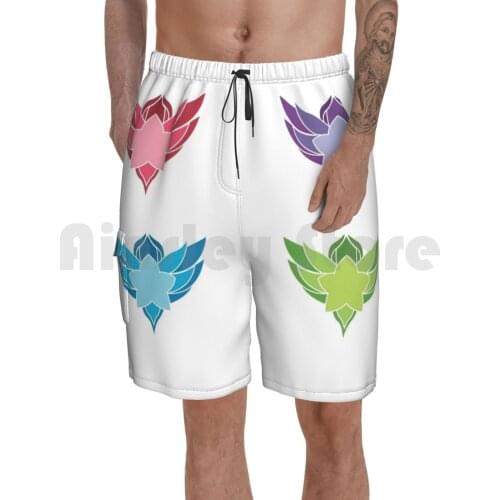 Star Guardian Sticker Set Beach Shorts Men Beach Pants Swimwear Star Guardian Star Guardian Legends Lux Lulu Janna