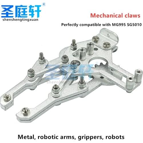 Manipulator Mechanical Arm Claw Gripper Kit for MG995 MG996R Robot
