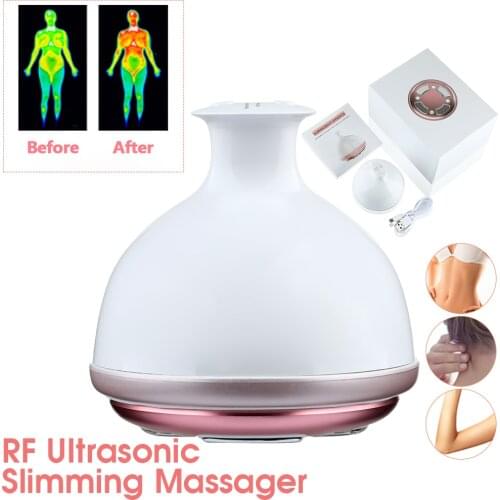 Body Slimming Massager Anti-cellulite Radio Frequency Slimming Shaper Ultrasonic Fat Burning Cavitation Weight Loss Machine Hot