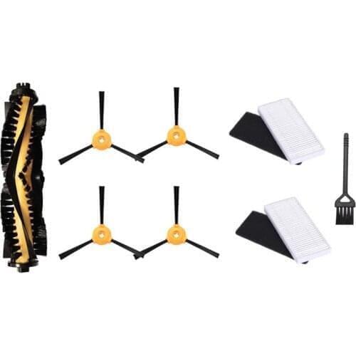 Washable Accessories for Ecovacs Deebot N79 N79S N79C / Conga Excellence 990 Robot Vacuum Cleaner Centre Side Brush Hepa Filter