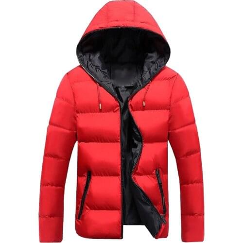 Good Quality Mens Winter Jackets and Coats Youth Hooded Mens Thick Loose Streetwear Casual Men Jacket Hip Hop Plus Size 4XL