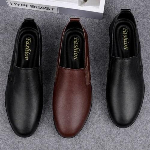 Loafers Men Shoes Casual Suede Leather Luxury Brand Designer Fashion Dress Shoes For Men Driving Shoes 2021 New