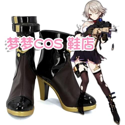 Game Girls Frontline Vector Cosplay Shoes Boots Custom Made For Hallowee Carnival Party Any Size