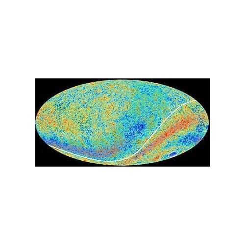 Cosmic Microwave Background Map of the Universe Art Film Print Silk Poster Home Wall Decor 24x36inch