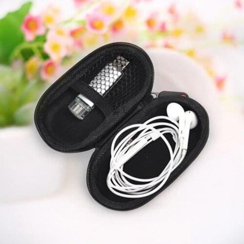 Portable Earphone cover In Ear Earphone Headphone Storage Bag USB Cable Case Holder Organizer Good quality чехол для наушников