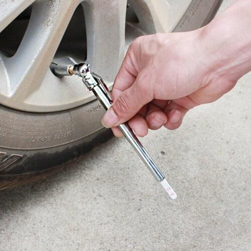 Mini Portable Durable Car Styling 5-50 PSI Pressure Gauge Pen Shape Emergency Use Tire/Tyre air pressure Test Meter