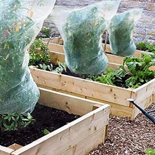 Plant Cover Bag Insect-Prevent Nylon Bird Barrier Netting for Tree Garden Vegetable Insect Net Cover Flower Care Protection