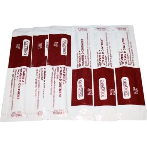 100Pcs Fougera Vitamin Ointment A&D Anti Scar Tattoo Aftercare Cream for Tattoo Body Art Permanent Makeup Tattoo Supplies