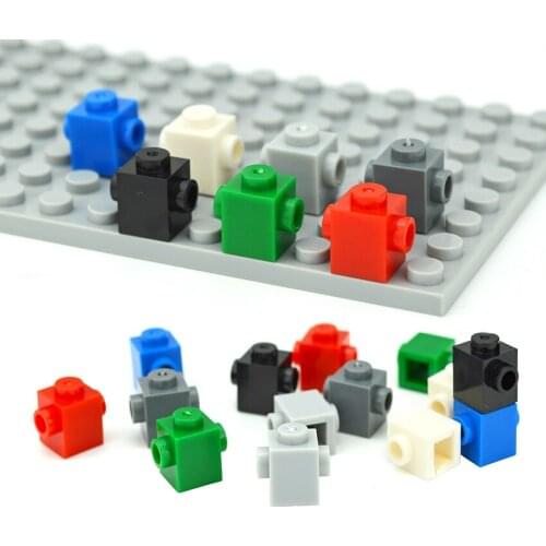 1x1 Assembles Particles Modified with Studs on 2 Sides Opposite MOC Parts 47905 DIY Educational Bricks Toys for Children