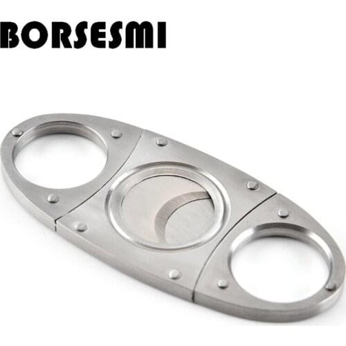 2019 quality stainless steel cigar scissors 56ring cigar cutter Pocket Gadgets Cutter cigar accessories smoking tool