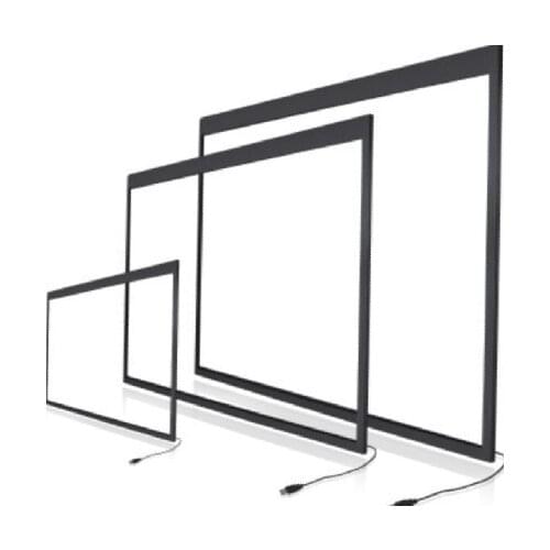 Free Shipping 10PCS 21.5 Inches IR touch screen Shipping By EMS with glass