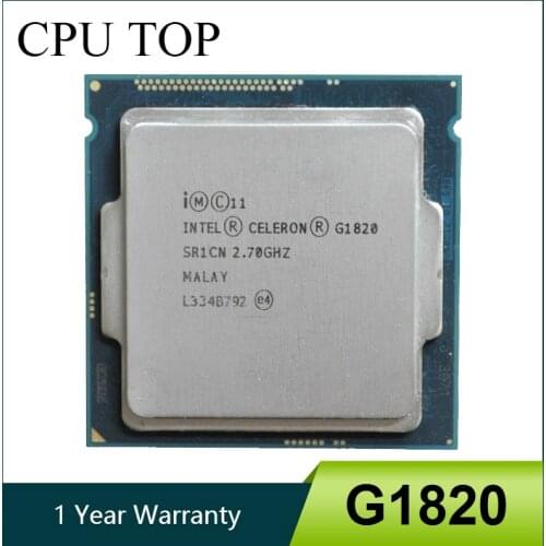 Intel Celeron G1820 2.7GHz 2M Cache Dual-Core CPU Processor SR1CN LGA1150 Tray