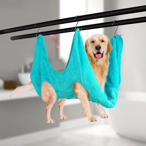 Pet Cat Grooming Hammock Helper Soft Cushion Dog Grooming Hammocks Restraint Bag Puppy Dog Cat Nail Clip Trimming Bathing Bag