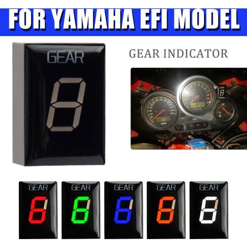 Gear Indicator For YAMAHA FZ1 FZ8 FZ16 FZ 6 16 YZF-R1 R6 R6S MT01 MT03 MT 01 03 XJR 400 FJR 1300 Motorcycle Speed Display Meter
