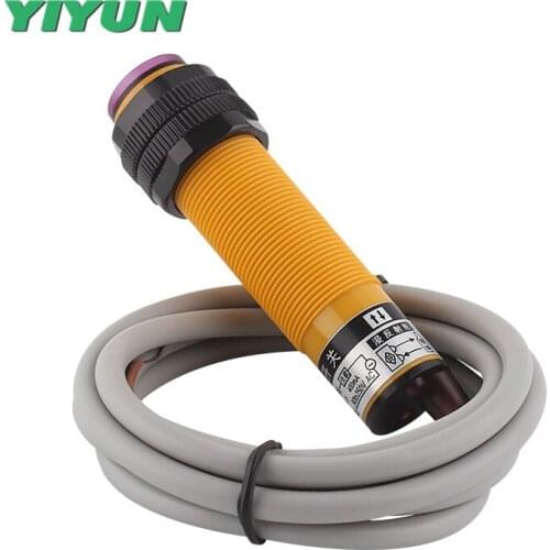 Infrared induction switch E3F-DS30Y2 diffused photoelectric switch AC 220V two-wire normally closed M18