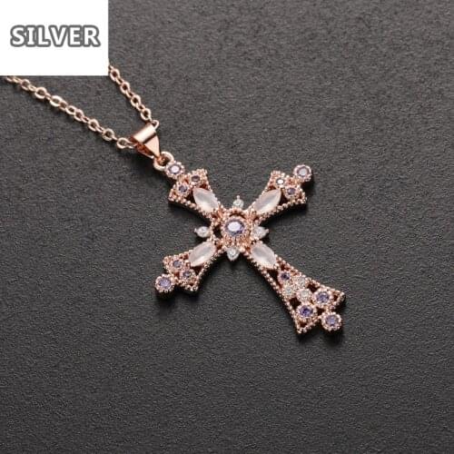 Sell the new Believe in God Cross pendant Jesus Christmas necklace earrings set
