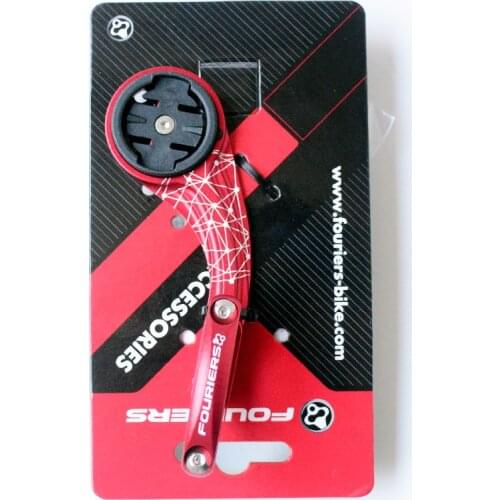 FOURIERS Bike Bicycle Computer Mount For 31.8mm Handlebar Adjustable Compatible For GARMIN