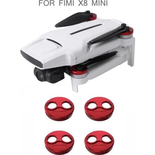 4PCS Drone Motor Cover Aluminum Alloy Motor Cover Dust-Proof Cap Protector For FIMI X8 Mini Drone Motor Covers Drone Accessories