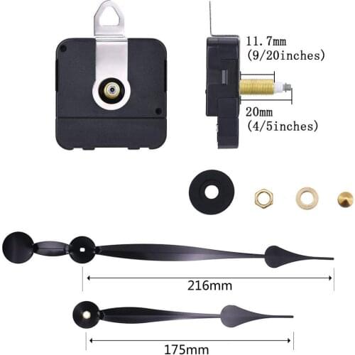 Clock Movement Mechanism Quartz Wall Clock Motor Movement DIY Repair Parts