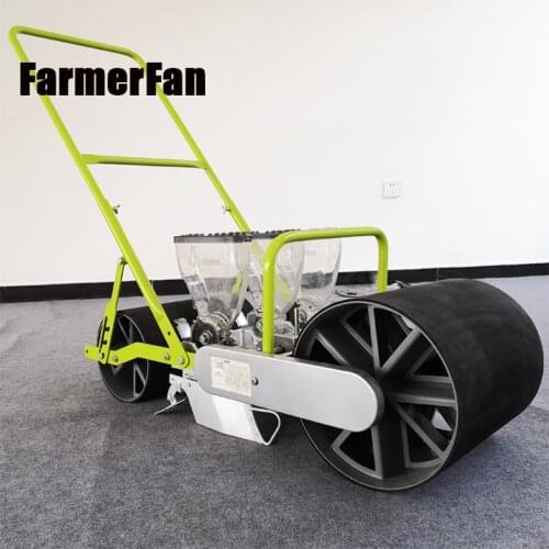 5 Lines Hand-Push Vegetable Planter Small Multifunction Agricultural Coriander, Rapeseed, Spinach, And Cabbage Precision Seeder