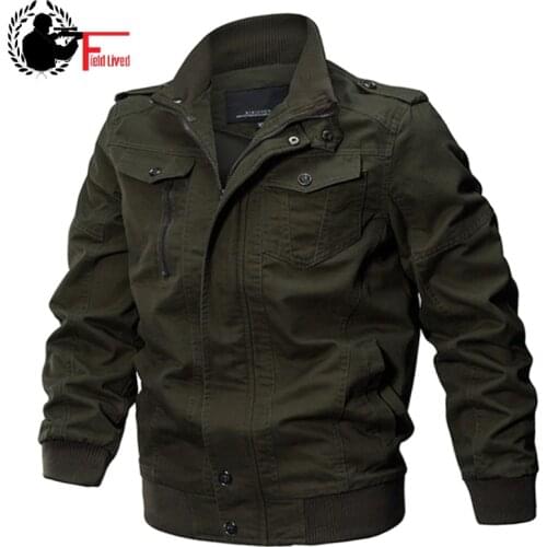 Military Jacket Men Autumn Cotton Pilot Jacket Coat Army Male Bomber Jackets Air Force Cargo Flight Jaqueta Plus Size 5XL 6XL