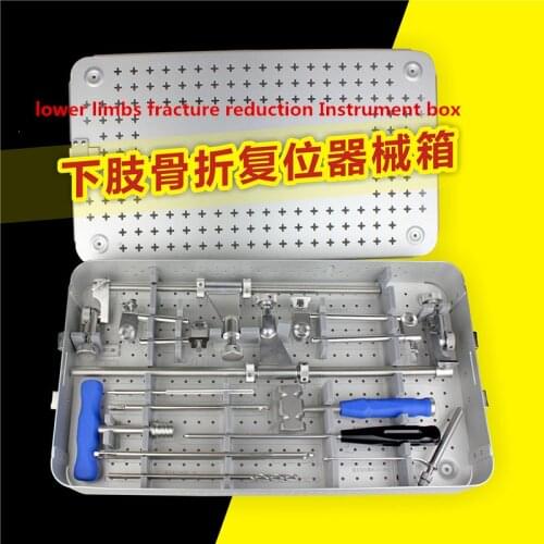 Orthopedic instrument medical femur distractor tibial retractor lower limb fracture reduction instrument kit Distraction forcep