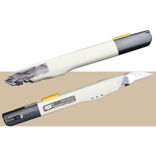 Precision Utility Knife 30 Degree 9mm Blade Paper Cutter Leather Cutting Engraving Carton Craft Knife Metal Knife Stationery