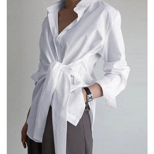 Bubble Sleeve Lantern Sleeve Strap Waist Princess Shirt French Retro Elegant Palace Wind Sweet Ruffle Tops New Blusa Mujer 13702